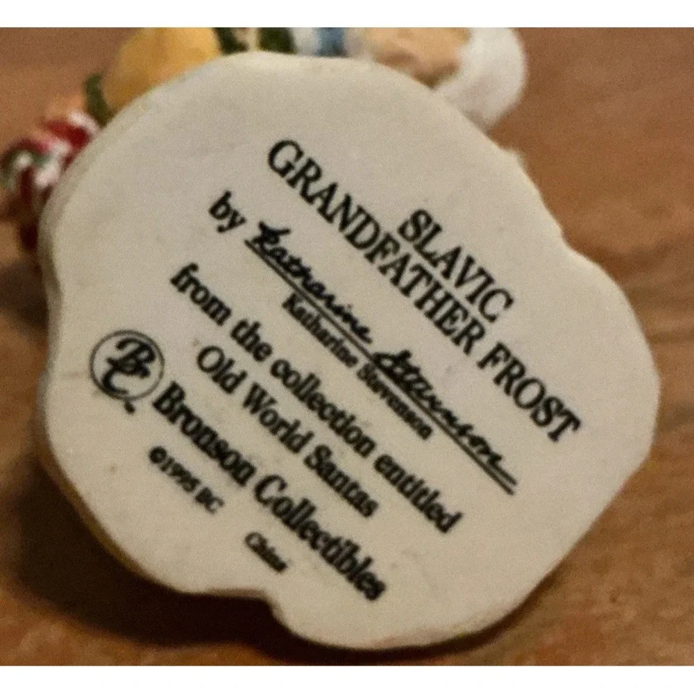 1995 Bronson Collectibles Old World Santa Slavic Grandfather Frost Figurine